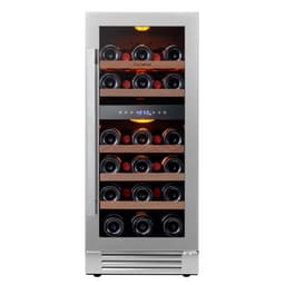24 in. 21-Bottle And 60 Can Dual Zone Freestanding/Built-In Wine & Beverage Refrigerator With French Door | Fridge.com