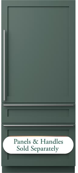 Café 36 Inch Built In Counter Depth Bottom Freezer Refrigerator CIC36RK6ZII | Fridge.com