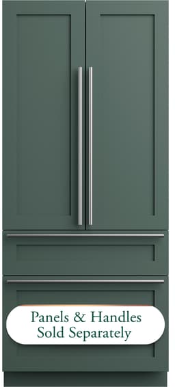 Café 36 Inch Built In Counter Depth French Door Refrigerator CIP36NK6ZII | Fridge.com