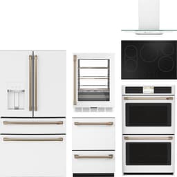 Café 36 Inch Counter Depth French Door Refrigerator CXE22DP4PW2 | Fridge.com