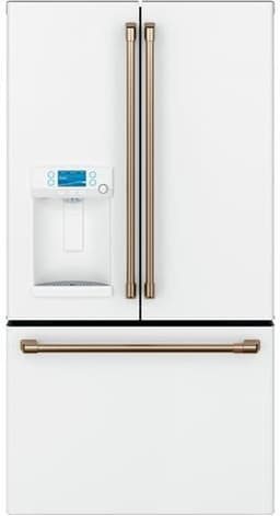 Café 36 Inch Counter Depth French Door Refrigerator CYE22TP4MW2 | Fridge.com