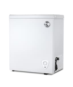 Commercial Cool 2.8 Cu. Ft. Compact Chest Freezer, Textured Finish, Deep Freezer for Frozen Food Storage, Removable Storage Basket, Mechanical Temperature Control, R600a Refrigerant, CCFW28, White | Fridge.com