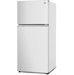 Commercial Cool 20 Cu. Ft. Top Mount Refrigerator with Freezer, 2-Door Refrigerator with Top Freezer and Adjustable Temperature Control, Ice Maker Ready, Energy Star Certified, White | Fridge.com