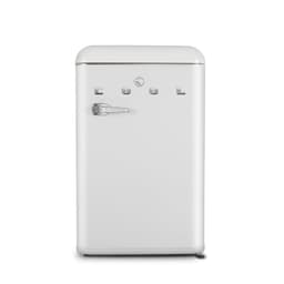 Commercial Cool CCRR4ALW 4.4 Cu. Ft, Vintage Style 2 Slide-Out Glass Shelves Refrigerator, White | Fridge.com