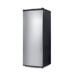 Commercial Cool Upright Freezer, Stand Up Freezer 6 Cu Ft with Reversible Door, Black with VCM Door | Fridge.com