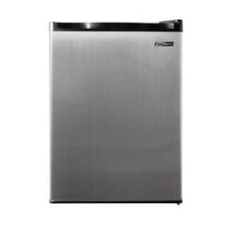 Conserv - 20 Inch Compact Refrigerator 4.5 cu.ft. Mini Fridge Reversible Door Wire Bottle Rack 110V - Stainless Steel | Fridge.com