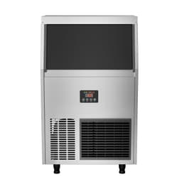 Coolake Commercial Ice Maker 200 lbs/24h, Air Cooled Under Counter Ice Machine With 55 lbs Ice Storage For Home Bar | Fridge.com