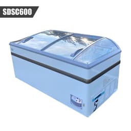 Cooler Depot 64'' W Freestanding 160 Cans (12 oz.) 4 Cubic Feet Beverage Cooler With Glass Door | Fridge.com