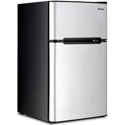 COSTWAY 3.2 Cubic Feet Portable Freestanding Mini Fridge With Freezer | Fridge.com