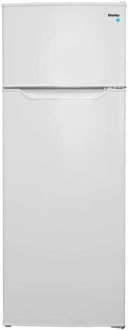 Danby DPF074B2WDB-6 7.4 cu ft. Apartment Size Fridge Top Mount in White | Fridge.com