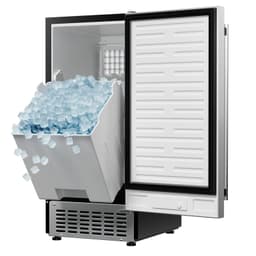 100 Daily Production Cube Clear Ice Built-In Ice Machine Under-Counter/Freestanding Ice Maker For Commercial Home Use | Fridge.com
