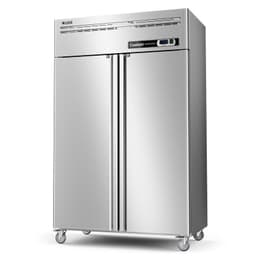 48" 36 cu. ft. Auto/Cycle Defrost 2-Door Commercial Upright Freezer - Stainless Steel (Etl Doe Approved) | Fridge.com