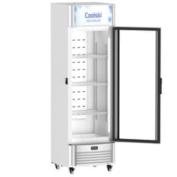9.0 cu.ft. Commercial Beverage Refrigerator And Cooler Glass Door Merchandiser Refrigerator With LED Lighting And Adjustable Shelves, Upright Display | Fridge.com