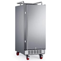 EdgeStar Outdoor Party 3.35 Cubic Feet Silver Outdoor Conversion Kit With Door Lock | Fridge.com
