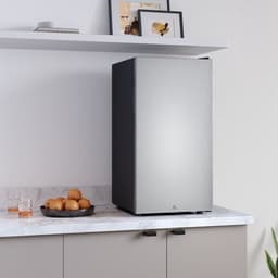 EdgeStar BWC210SLD 113 Can Beverage Center Stainless Solid Door | Fridge.com