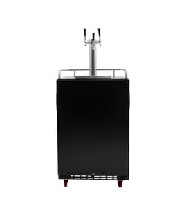 EdgeStar 6.62 Cubic Feet Triple Tap Freestanding Kegerator With Door Lock | Fridge.com