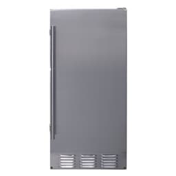 EdgeStar IB250OD 15 Inch Wide 20 Lbs. Capacity Built-in Ice Maker with 25 Lbs. Daily Ice Production - Stainless Steel | Fridge.com