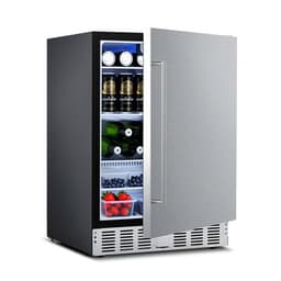 Electactic 24 Inch Beverage Refrigerator 180 Can ,Stainless Steel Medical Mini Fridge For Undercounter Built-In Or Freestanding, Wine Cooler For Home | Fridge.com