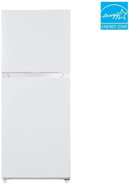Element 24 Inch Counter Depth Top Freezer Refrigerator ENR10TFGBW | Fridge.com