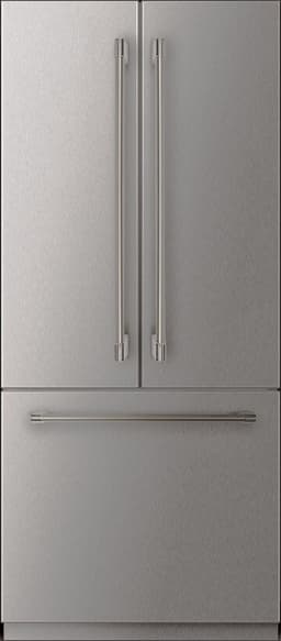 Elica 36 Inch Built In Counter Depth French Door Refrigerator ER36FRB191PR | Fridge.com