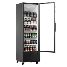 13.4 cu.ft Single Glass Door Commercial Beverage Refrigerator, 380L Merchandiser With Digital Temperature Control And LED Lighting | Fridge.com
