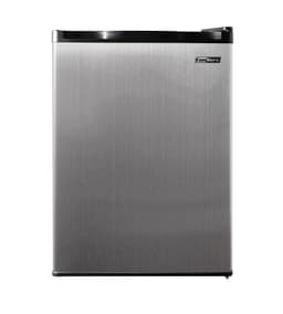 Conserv - 18in Compact Refrigerator 2.6 cu.ft. Mini Fridge Reversible Door 110V Stainless - Stainless Steel | Fridge.com