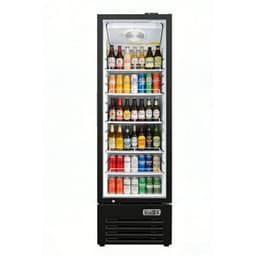 Vitlife 16.9 cu.ft. Merchandising Swing Glass Door Refrigerator With Canopy - One Door | Fridge.com