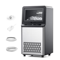 Euhomy Commercial Ice Maker Machine, 100lbs/24h Stainless Steel Under Counter Ice Machine | Fridge.com