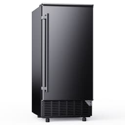 Euhomy 80 lb. Daily Production Clear Cube Ice Under-Counter/Freestanding Ice Maker For Commercial Use & Home Use | Fridge.com