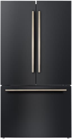 Forno Appliances - Rivello 27.4 cu. ft. French Door Refrigerator With Internal Water Dispenser - Black | Fridge.com