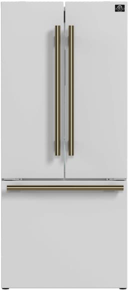 Forno 30 Inch Espresso Gallipoli 30" Counter Depth French Door Refrigerator FFFFD197431WHT | Fridge.com
