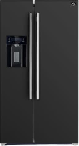 Forno 36 Inch Salerno 36" Built In Side-By-Side Refrigerator FFRBI184436BLK | Fridge.com