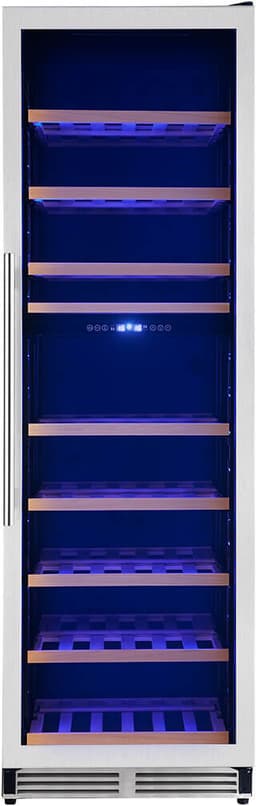 Forno Appliances - Avellino 94-Bottle Freestanding Dual Zone Wine Cooler - Stainless Steel | Fridge.com