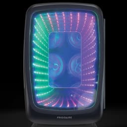 Frigidaire - 6-Can Retro Gaming Light-Up Portable Beverage Mini Fridge EFMIS179 - Stealth | Fridge.com