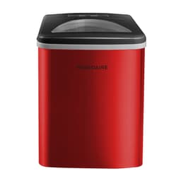 Frigidaire Counter top Portable, 26 lb per Day Nugget Ice Maker Machine (Red Stainless Steel) | Fridge.com