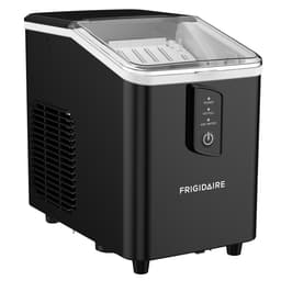 Frigidaire 26 lbs. Countertop Ice Maker, Bullet Ice Maker With Transparent Window, Black | Fridge.com