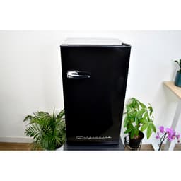 Frigidaire 3.2 cu. ft. Retro Compact Fridge With Chiller And Eraser Board Door, Black | Fridge.com