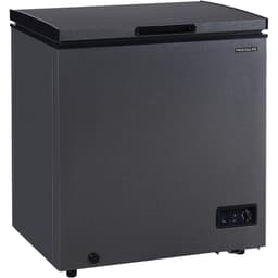Frigidaire 5 cu. ft. Garage Ready Chest Freezer, Granite Design Deep Freezer With Adjustable Thermostat, Easy Defrost Drain And Removable Wire Basket | Fridge.com