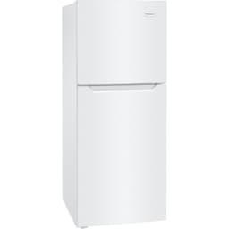 Frigidaire 10.1 Cu. Ft. Compact ADA Top Freezer Refrigerator in White with Electronic Control Panel, Reversible Door Swing, ENERGY STAR | Fridge.com