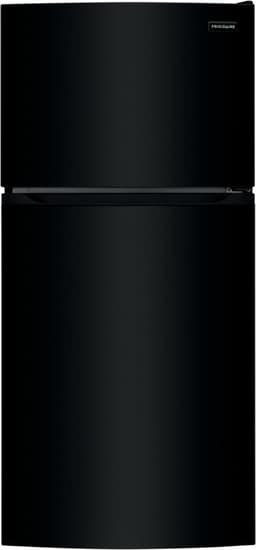 Frigidaire FFHT1425VB 28 inch Top Freezer Refrigerator with 13.9 cu. ft. Capacity EvenTemp Cooling System Humidity Controlled Crisper Drawer Auto Close Doors in Black | Fridge.com