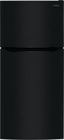 Frigidaire FFTR1814W 30 Inch Wide 18.3 Cu. Ft. Top Freezer Refrigerator with Crisper Bins and Ice Maker Ready - Black | Fridge.com