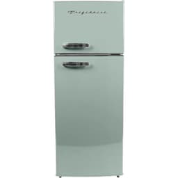 Frigidaire EFR753 Retro Apartment Size Refrigerator with Top Freezer - 2 Door Fridge with 7.5 Cu Ft of Storage Capacity, Adjustable Spill-Proof Shelves, Door & Crisper Bins, Mint | Fridge.com
