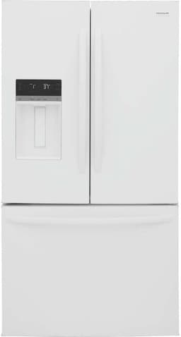 Frigidaire FRFS2823A 36 Inch Wide 27.8 Cu. Ft. French Door Refrigerator with External Ice and Water Dispenser - White | Fridge.com