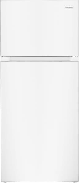 Frigidaire FRTE1622A 28 Inch Wide 16.03 Cu. Ft. Top Freezer Refrigerator with LED Lighting - White | Fridge.com