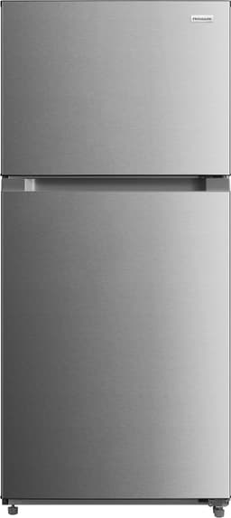 Frigidaire - 30 in. Wide 19 cu. ft. Garage Ready Top Freezer Refrigerator - Fingerprint-Resistant Stainless Steel Look | Fridge.com