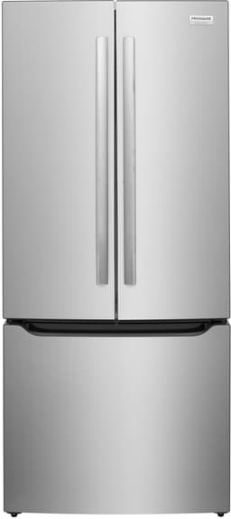 Frigidaire Gallery 30 in. 20 cu. ft. Standard Depth French Door Refrigerator in Stainless Steel with Internal Water Dispenser GRFN2023AF | Fridge.com
