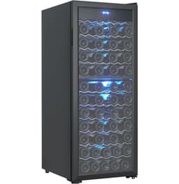 Dual Zone Wine Fridge 80 Bottles, Metal Freestanding Wine Cooler, Digital Temperature Control, Glass Door Design, Perfect For Red & White Wine, Stylis | Fridge.com