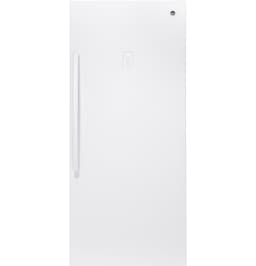 GE FUF21SMR-WOW 21.3 Cu Ft Upright Freezer - White | Fridge.com