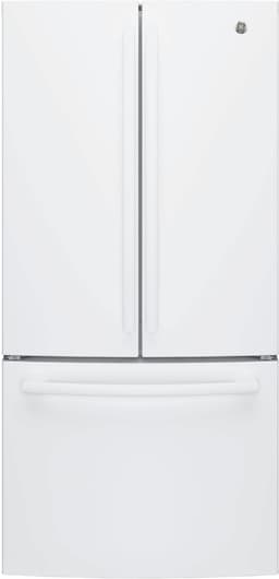 GE 33 Inch French Door Refrigerator GNE25JGKWW | Fridge.com
