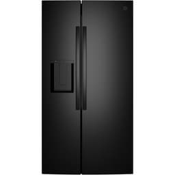GE Energy Star 27.9 cu. ft. Side-By-Side Refrigerator With Extra Tall Dispenser And In-Door Icemaker | Fridge.com